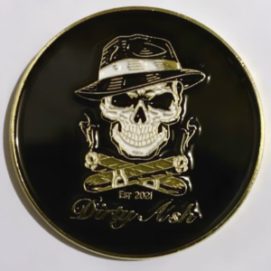 Dirty Ash Coin and Cigar Rest