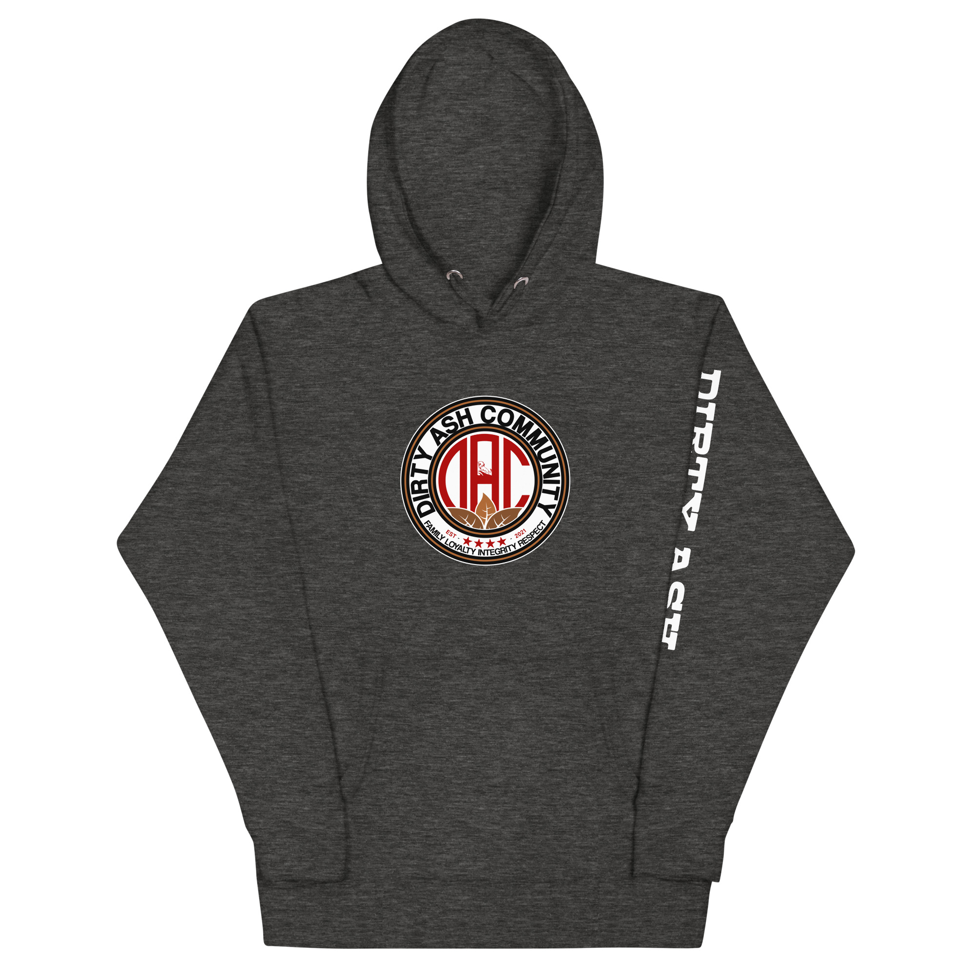 DAC Circle logo with Dirty Ash on Left Sleeve - Image 4